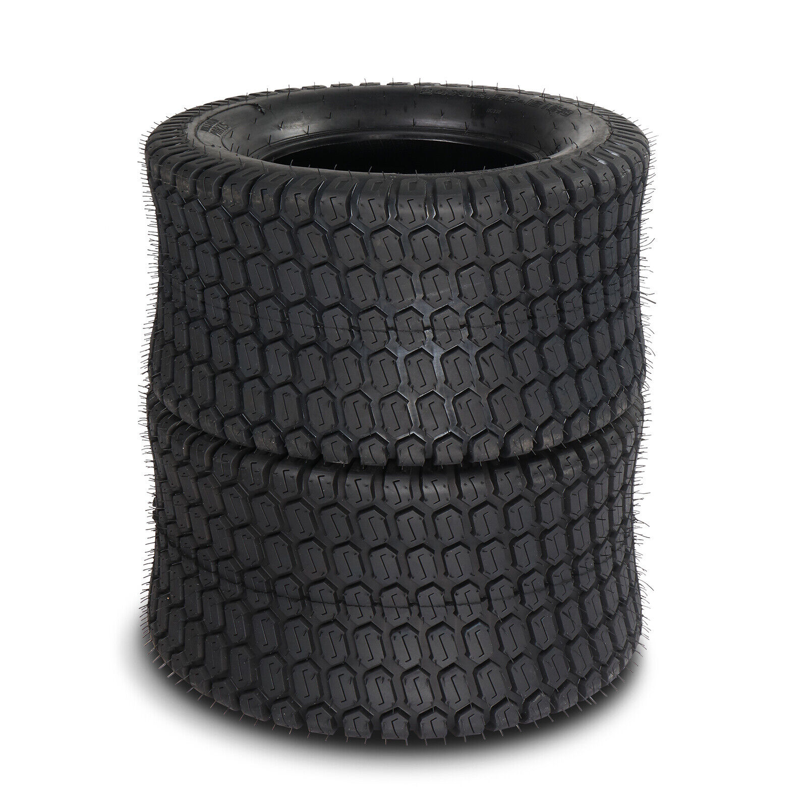 YTBW 2 Lawn Mower Tractor Turf Tires Heavy Duty 8 Ply 24X1212 24X12X12