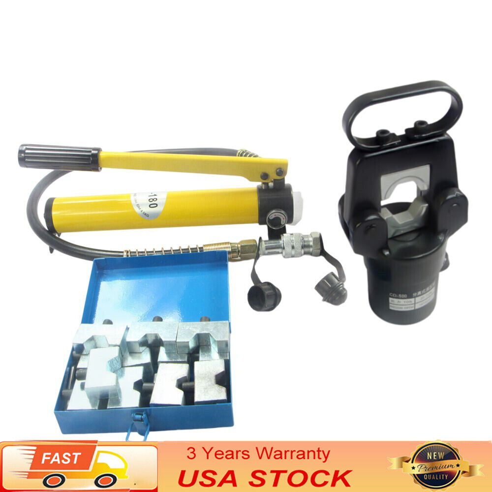 YTBW 20 Ton Hydraulic Crimper Crimping Tool Dies Cable Wire Hose Lug
