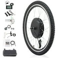 YTBW 26In Electric Bicycle Conversion Kit Front Wheel EBike Hub Motor