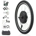 YTBW 26In Electric Bicycle Conversion Kit Rear Wheel EBike Hub Motor