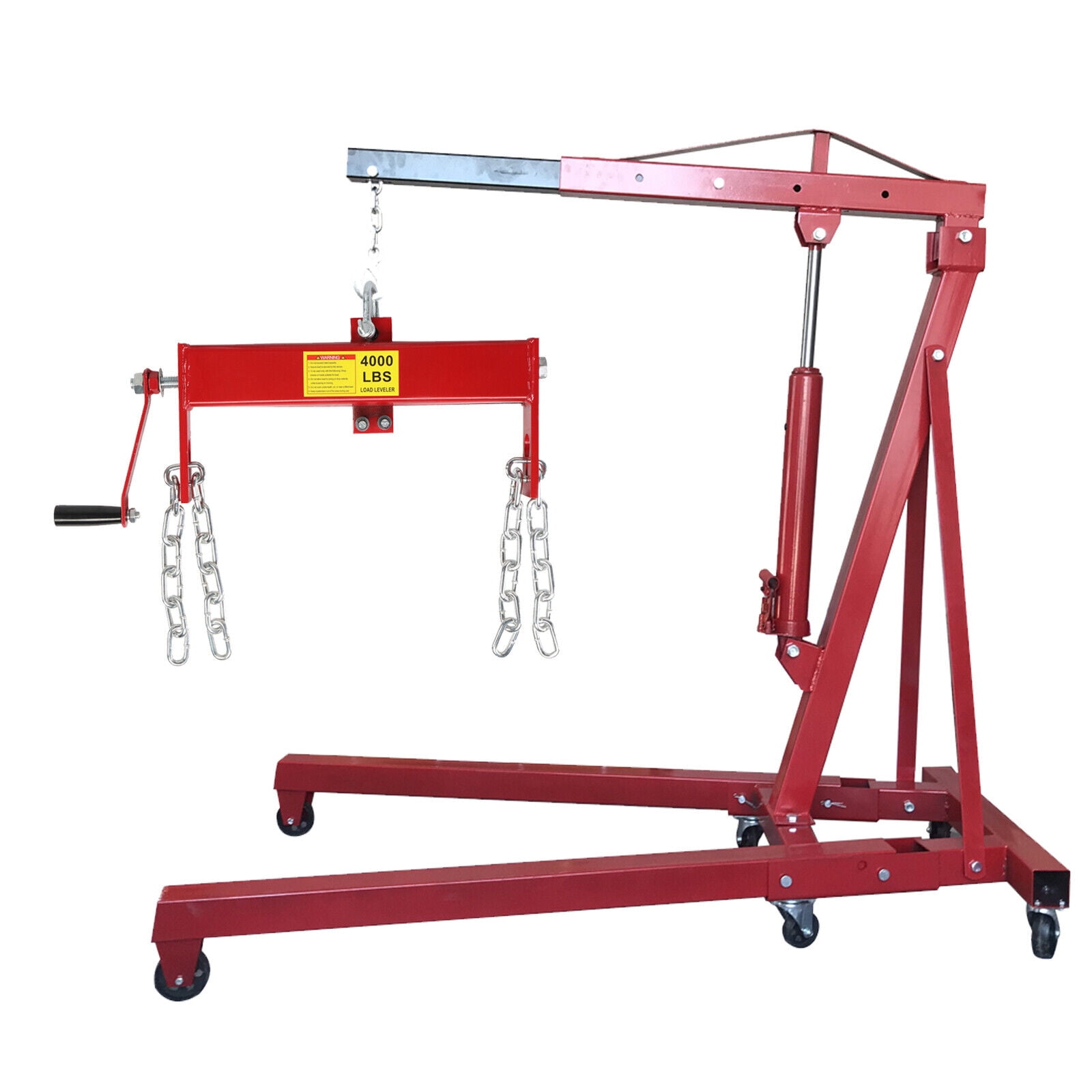 YTBW 2Ton Engine Motor Hoist Cherry Picker Crane Lift & 4000Lbs Engine