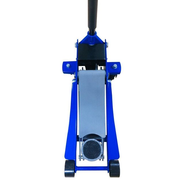 YTBW 3 Ton Compact Size Steel Hydraulic Floor Jack Rapid Pump Blue