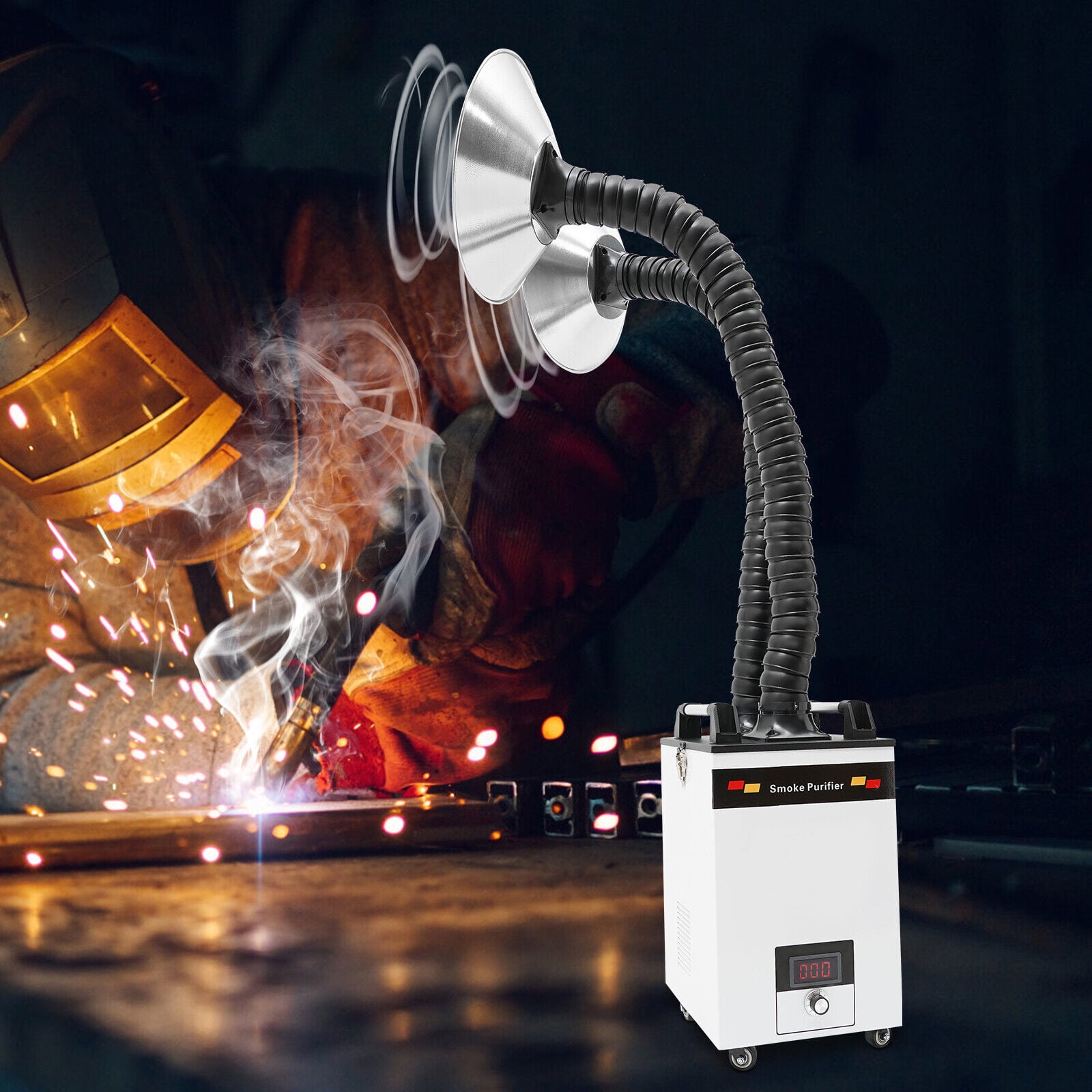 YTBW 300W Soldering Smoke Absorber Soldering Smoke Extractor 225Mâ³/H