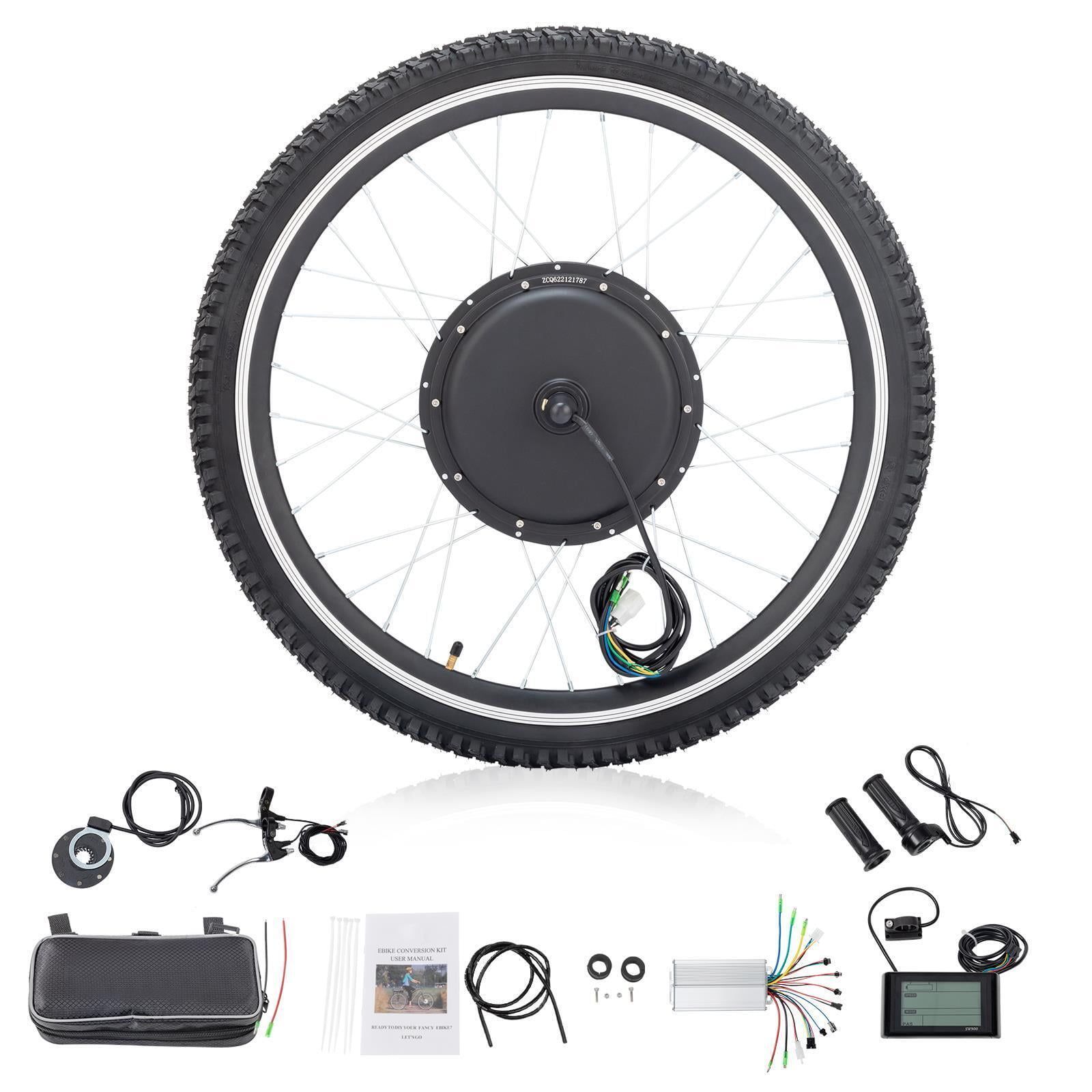 YTBW 48V EBike Front Wheel Electric Bicycle Motor Conversion Kit 1000W