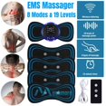 YTBW 5Pack Electric Neck Massager Back Full Body Stimulator Pain Relief