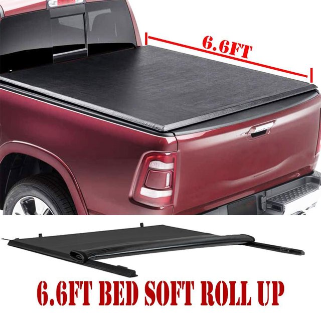 YTBW 6.6 RollUp Truck Bed Tonneau Cover Fits 0723 Chevy Silverado Gmc