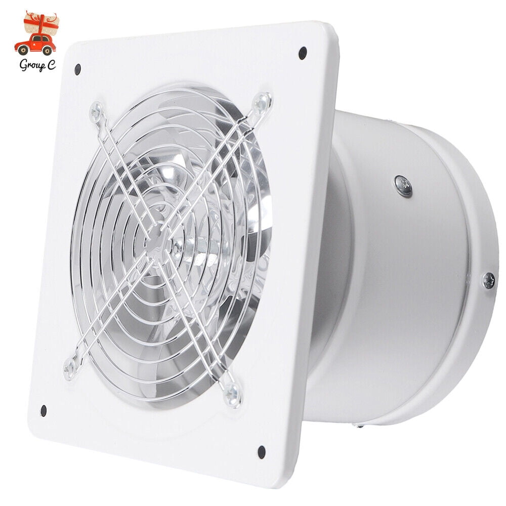 YTBW 6" Ceiling Bathroom Ventilation Fan Toilet Bath Air Vent Exhaust