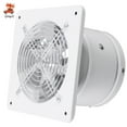 YTBW 6" Ceiling Bathroom Ventilation Fan Toilet Bath Air Vent Exhaust