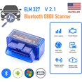 YTBW Bluetooth Obd Ii Scanner For Ios & Android, Universal Car Code