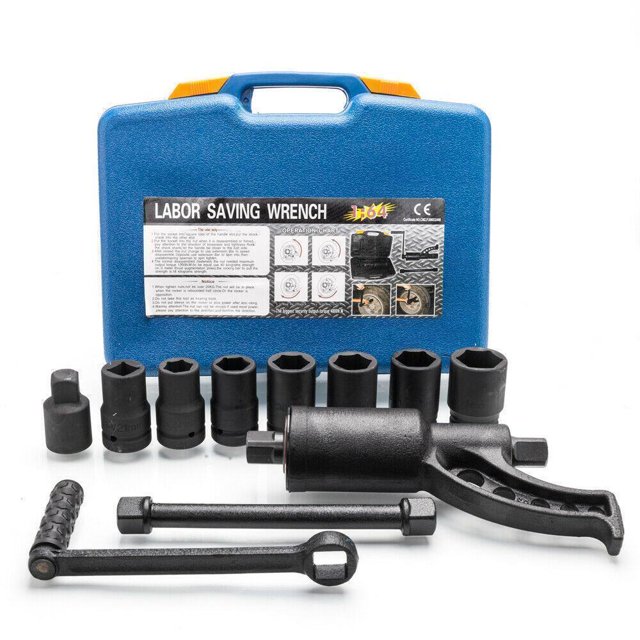 YTBW Buses/Rvs Torque Multiplier Set Wrench Lug Nut Lugnut Remover W/ 8