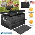 YTBW Car Trunk Organizer Collapsible Storage Cargo