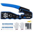 YTBW Crimping Tool Crimper Rj45/Cat5E/Cat6/Cat6A 8Pin Modular