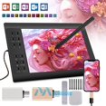 YTBW Digital Graphic Drawing Tablet With Screen Pen Display 22 Shortkey