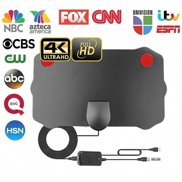 YTBW Digital Tv Antenna Hdtv 4K 1080P Indoor Amplifier 5600 Miles Long