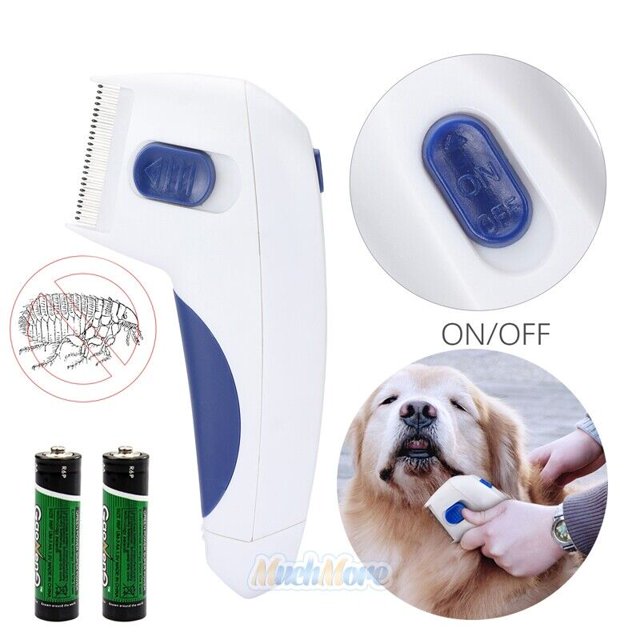 YTBW Electric Anti Lice Comb Pet Head Flea Removal Killer Brush Safe