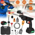YTBW Electric Cordless Pressure Water Spray Gun Car Washer Cleaner Tool