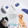 YTBW Electric Flea Lice Remover Hair Deworming Comb Brush For Pet Cat