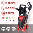 YTBW Electric Pressure Washer 3000Psi Jet Wash Car Patio Fence Graffiti