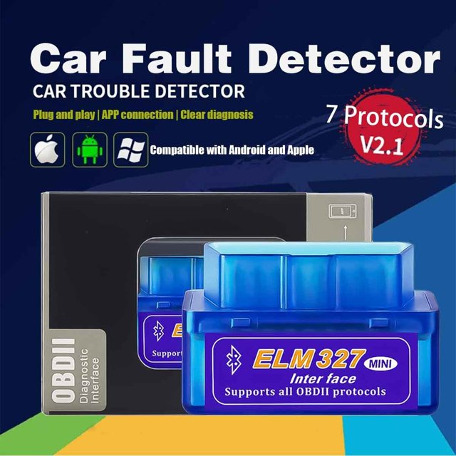 YTBW Elm327 Bluetooth Auto Code Reader Tool Interface Scanner Obd2 Code