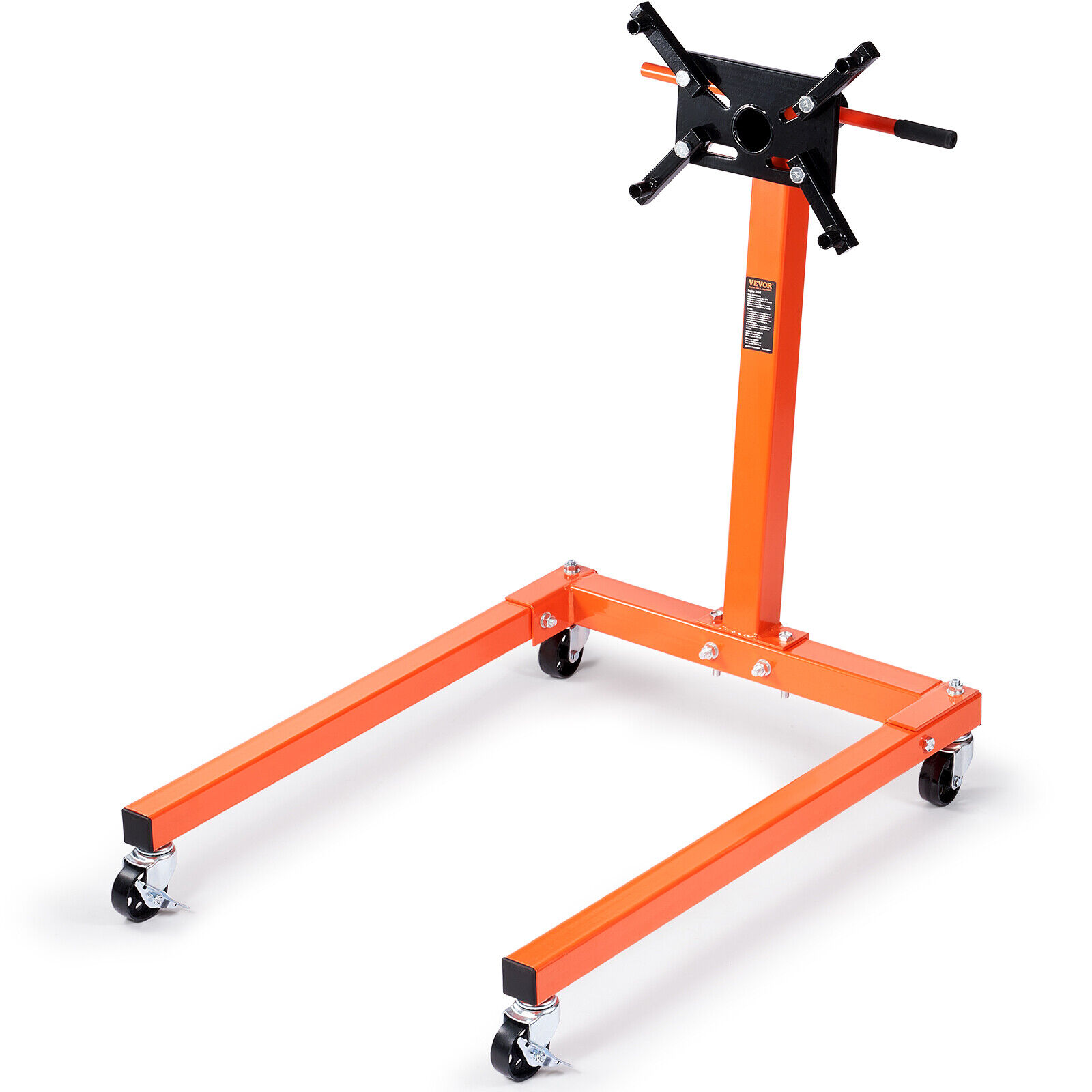 YTBW Engine Stand 1300Lbs Motor Hoist Dolly 360 Degree Adjustable