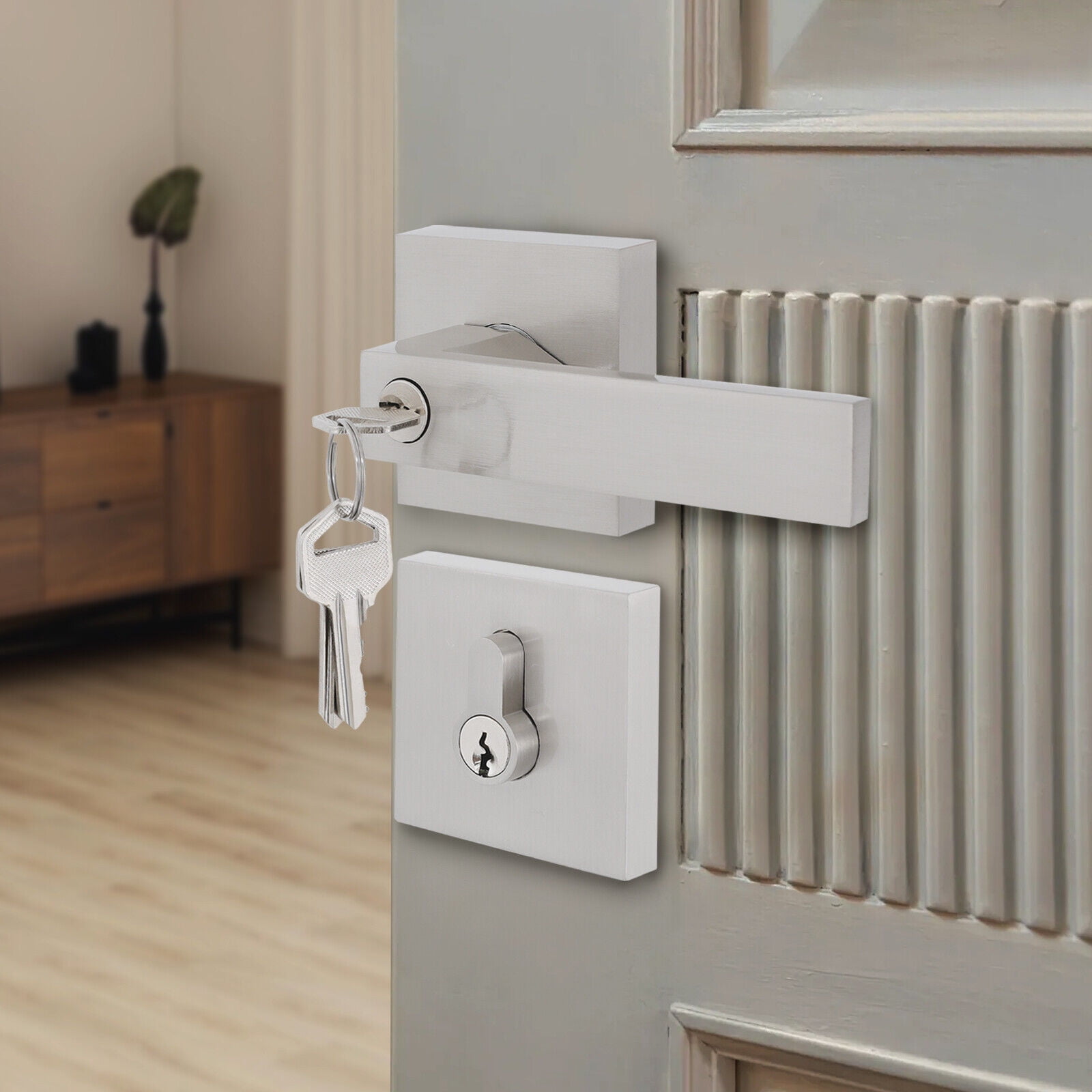 YTBW Front Entry Door Handle Lock Set, Door Handle Lock, Door Lock