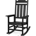 YTBW Hips Patio Rocking Chair Outdoor Indoor High Back Porch Rocker 400