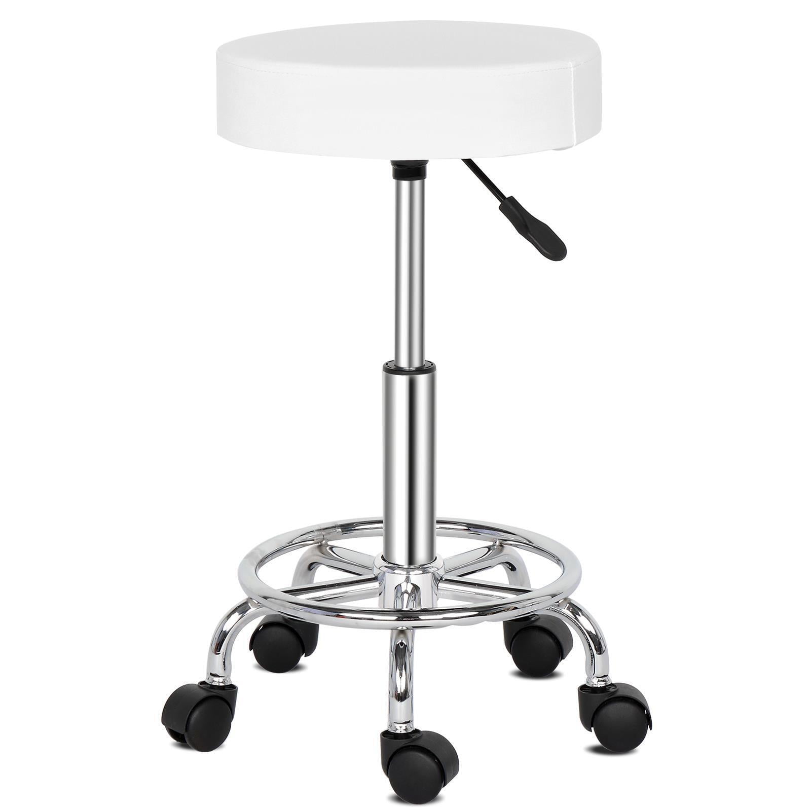 YTBW Hydraulic Adjustable Salon Stool Rolling Beauty Spa Massage