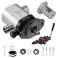 YTBW Hydraulic Wood Log Splitter Pump Kit Gear Pump 22Gpm 2 Stage With