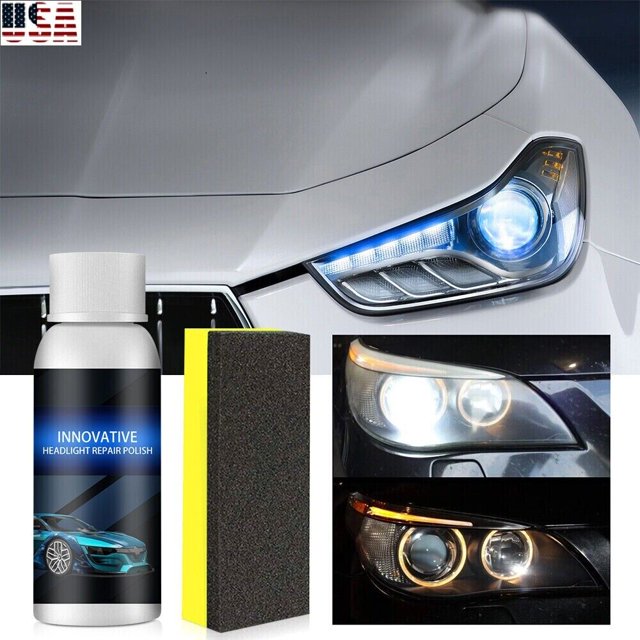 YTBW Innovative Car Headlights Polish Repair Fluid Liquid Scratch Lamp