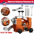 YTBW Mansual Chainsaw Sharpener Kit Fast Sharpening Stone System For