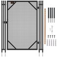 YTBW Pool Fence Gate 4 X 2.5 Ft Removable Inground Pool Gate For Kids