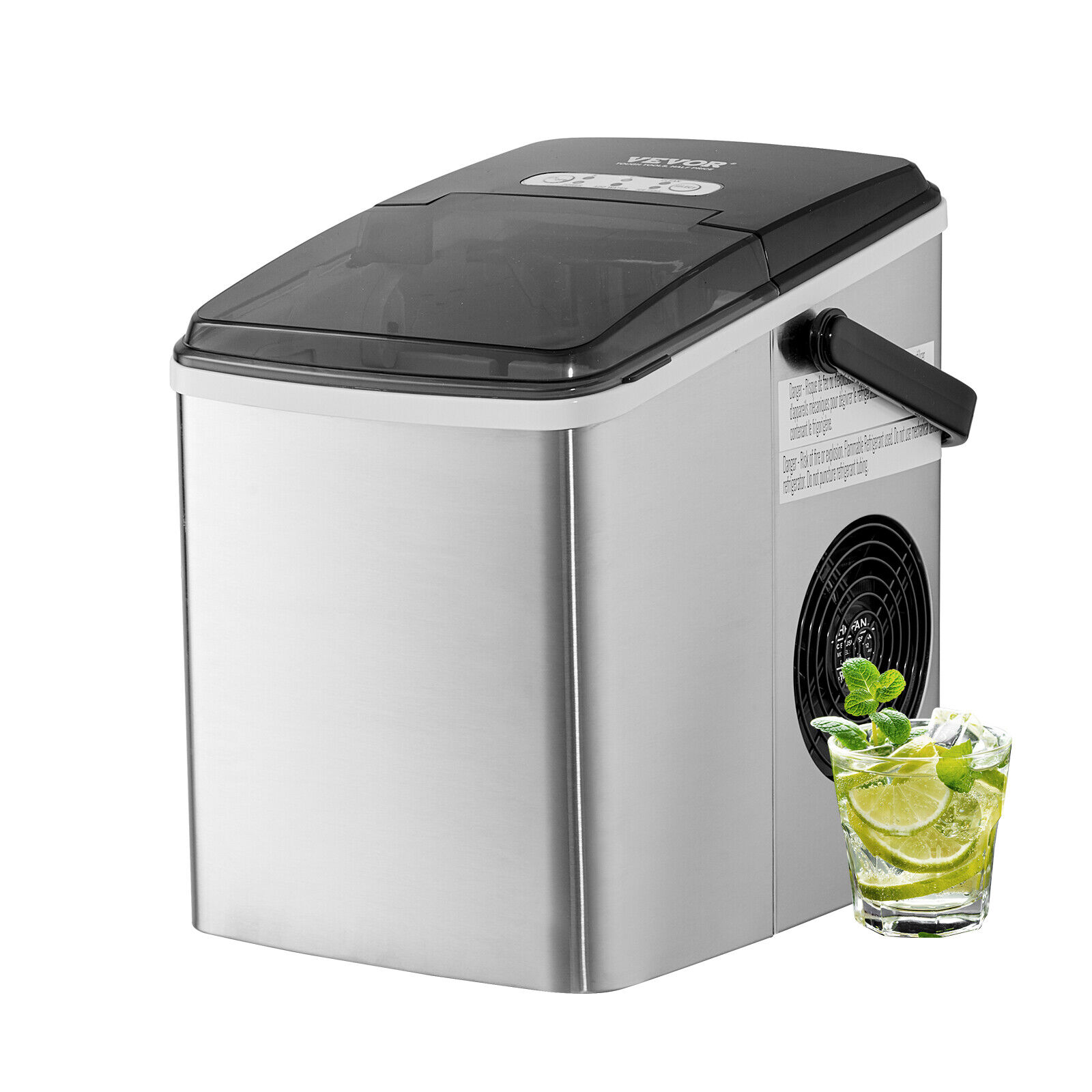 YTBW Portable Countertop Ice Maker 26Lb/24H SelfCleaning With Scoop