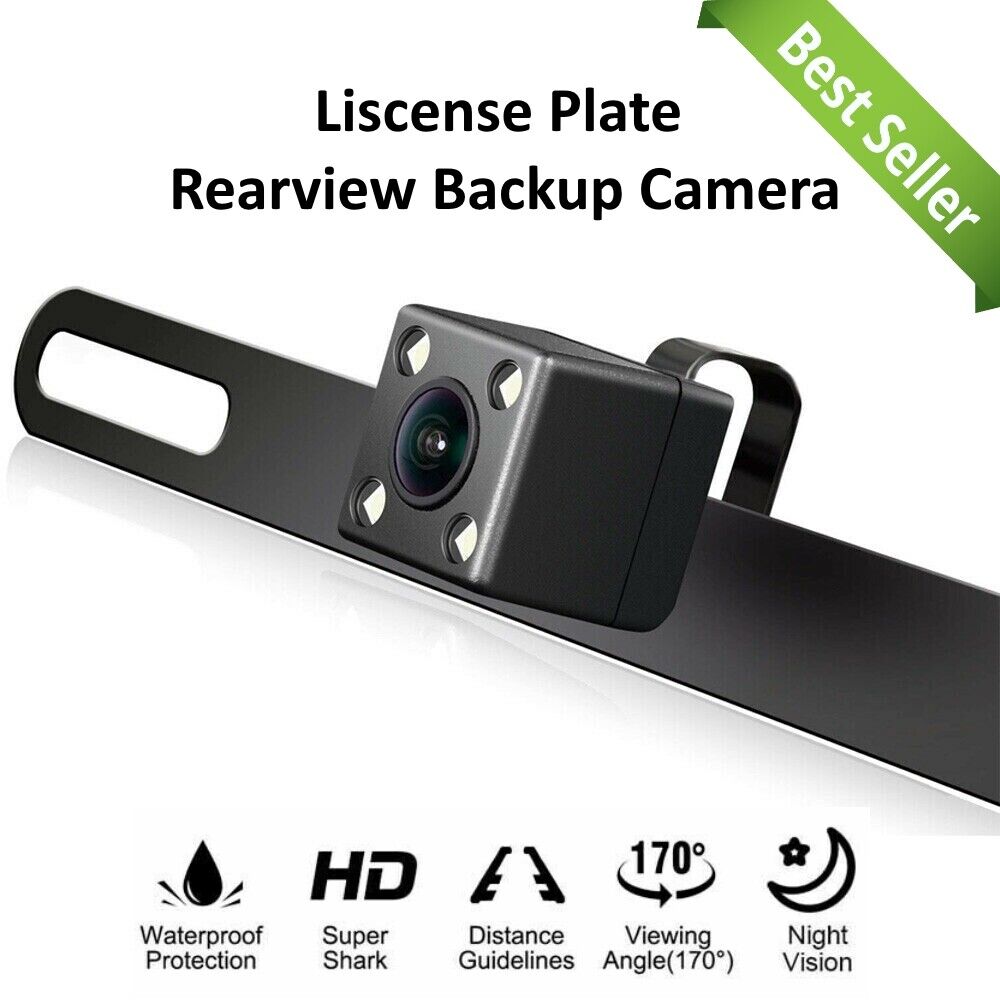 YTBW Rear View Camera Backup License Plate Night Vision For Pioneer
