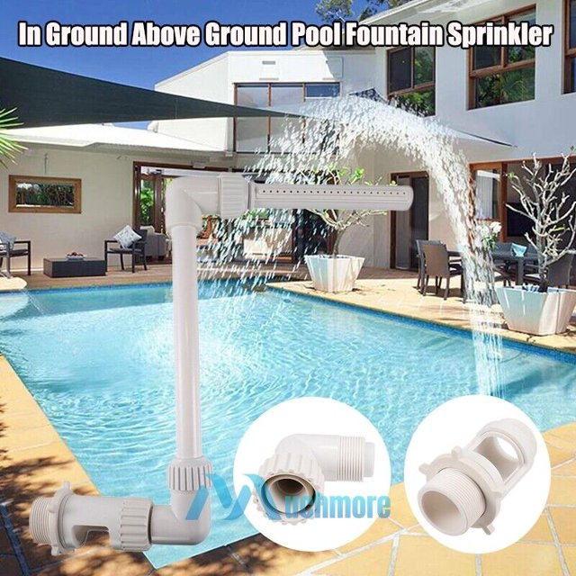 YTBW Swimming Pool Waterfall Fountain In/Above Ground Pool Spa Fun