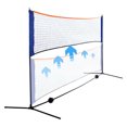 YTBW Tennis Badminton 10 Feet Adjustable Volleyball Net With Stand