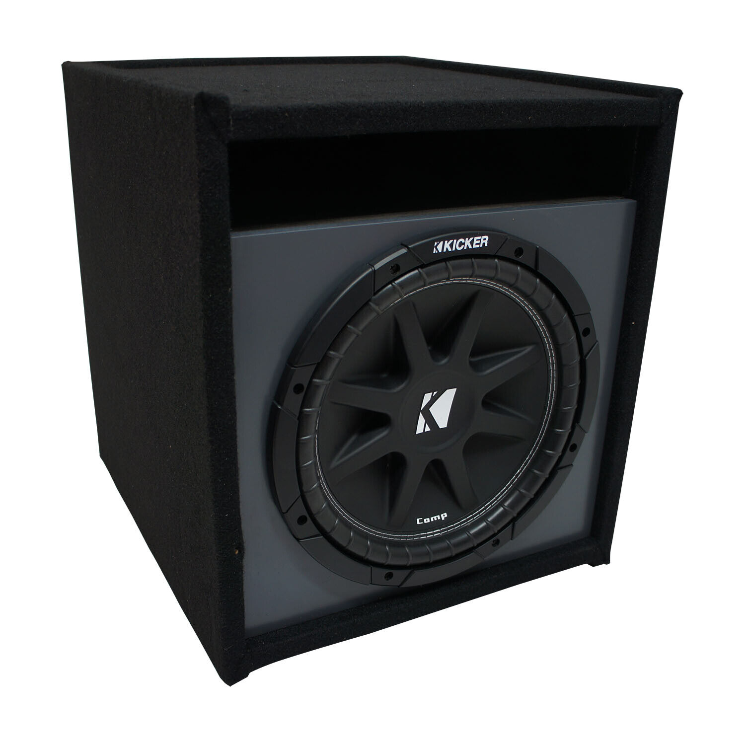 YTBW Universal Car Stereo Paintable Ported 15" Kicker Comp C15 Sub Box