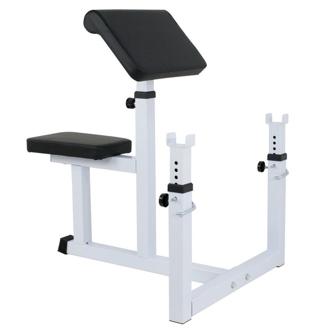 YTBW Weight Bench Seated Commercial Preacher Curl Preacher Isolated