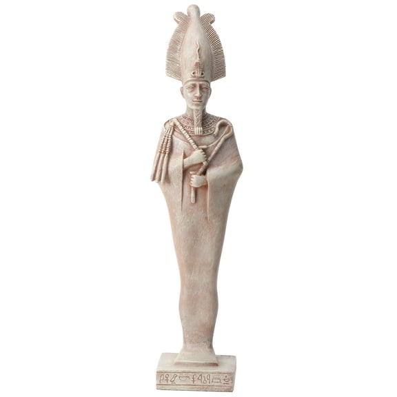 YTC Long Figurine Statue of Ancient Osiris in Traditional Costume Design
