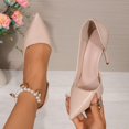 thumbnail image 1 of YTCAMLO 3.9 inch D'Orsay High Heels for Women Sexy Fashion Pointed Closed Toe Work Shoes Classic Night Club Wedding Dress Shoes, 1 of 7