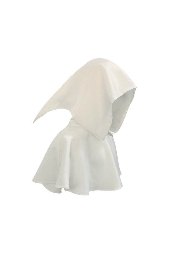 Halloween Grim Cowl Cloak Trendy Medieval Renaissance Shawl Pullover Capes Pointed Hooded Poncho for Men Women