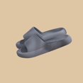 thumbnail image 1 of YTCAMLO Lightweight Soft Slides for Women and Men Quick Dry Beach Sandals with Arch Support Non Slip Slippers for College Dorm SPA, Gray 7.5-8.5, 1 of 6