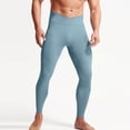 thumbnail image 1 of YTCAMLO Mens Yoga Pants V Crossover High-Waisted Pocket Sports Yoga Tights Running Marathon Warm-Up Fitness Base Layer Leggings, 1 of 5