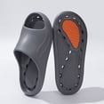thumbnail image 1 of YTCAMLO Slippers for Women Men Shower Sandals Bathroom Shoes with Drain Holes Soft Comfy Slide Sandals for College Dorm, Beach, Gym, Gray 44, 1 of 5