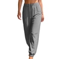 thumbnail image 1 of YTCAMLO Waterproof Joggers for Women Athletic Lightweight Elastic Waist Workout Pants with Drawstring Quick Dry Running Hiking Pants, 1 of 9