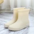 thumbnail image 1 of YTCAMLO Womens Ankle Rain Boots Casual Lightweight Waterproof Garden Boots with Comfy Insoles Garden Boots for Farming and Commuting, 1 of 4