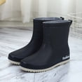 thumbnail image 1 of YTCAMLO Womens Ankle Rain Boots Casual Lightweight Waterproof Garden Boots with Comfy Insoles Garden Boots for Farming and Commuting, 1 of 4