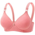 thumbnail image 1 of YTCAMLO Womens Bra Lightweight Comfort Breathable Wire Free Push Up Bras Soft Support Seamless Adjustable Straps Plus Size Daily Underwear, 1 of 2