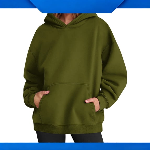YTCAMLO Womens Oversized Hoodies Sweatshirts with Kangaroo Pocket Fleece Hooded Pullover Casual Comfy Fall Fashion 2026