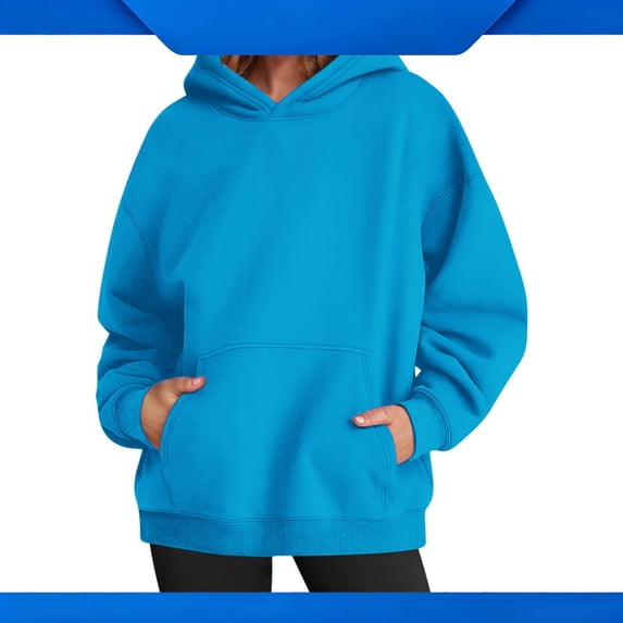 YTCAMLO Womens Oversized Hoodies Sweatshirts with Kangaroo Pocket Fleece Hooded Pullover Casual Comfy Fall Fashion 2026