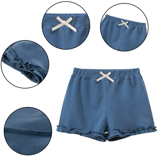 YTDSCS 1-8T Kids Toddler Boys Girls Shorts Summer Casual Baggy Short Pants Elastic Waist Comfy Shorts